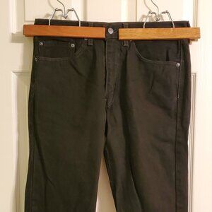 Levi’s 505 Regular Fit Jeans Men’s 34x30 Black Straight Leg